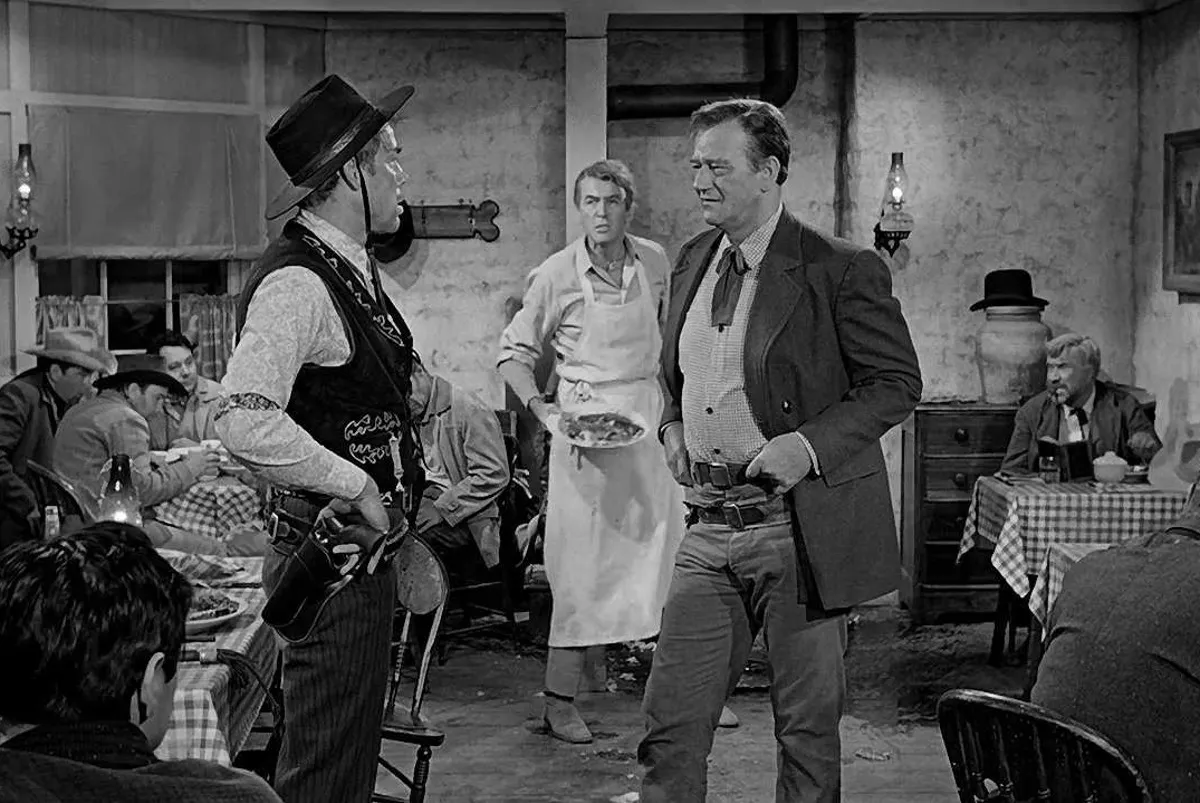 Szene aus «The Man Who Shot Liberty Valance» (1962)